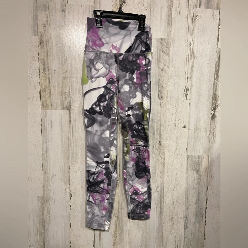 Lululemon Grey Purple Align High-Rise Pant Leggings 25